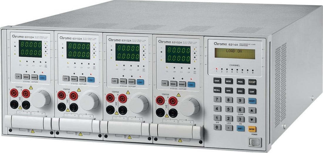 Chroma 6310A Series Programmable DC Electronic Load