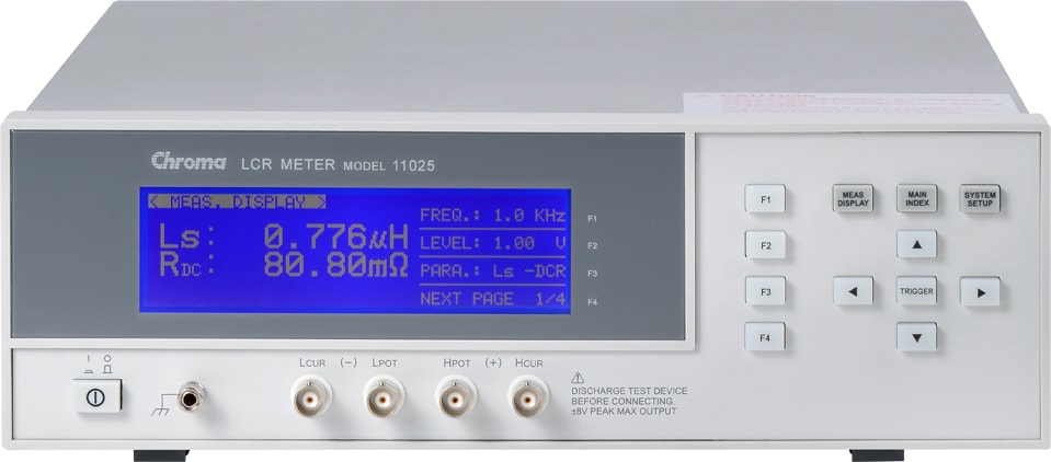 Chroma 11025 LCR / Turn Ratio Meter