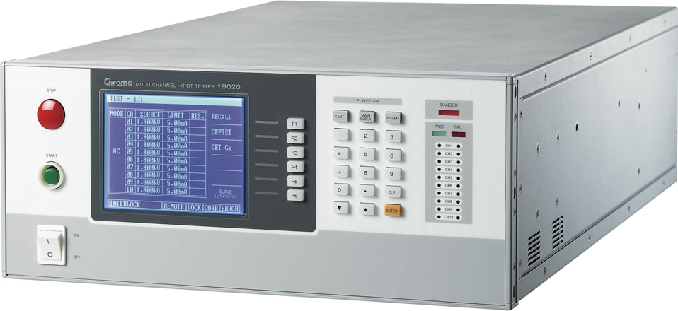 Chroma 19020 Series Multi-channel Hipot Tester