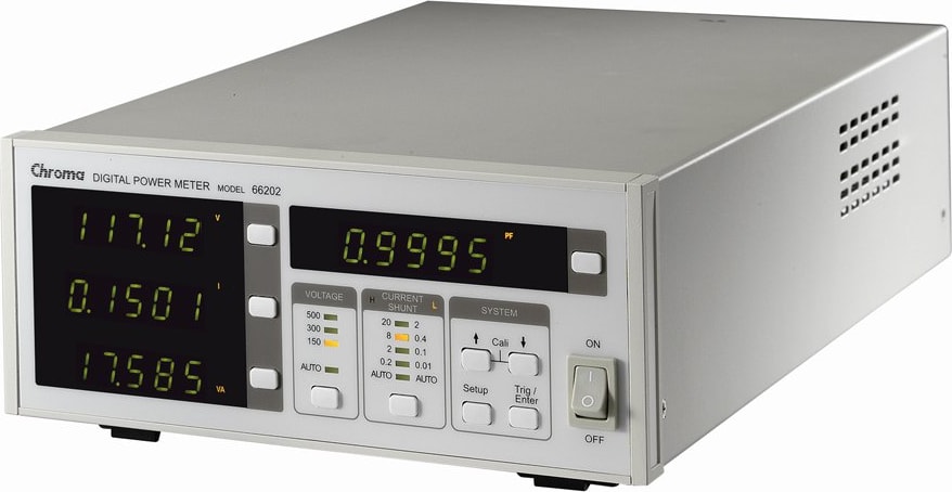 Chroma 66202 Digital Power Meter 20A/10KW