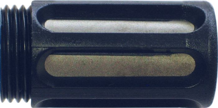 Comet F5200B Plastic Sensor Protection with Stainless Filter (Black)
