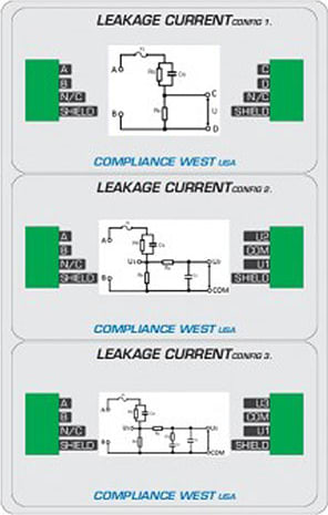 Compliance West LCB-1010-B Leakage Current Box Config 1010-B