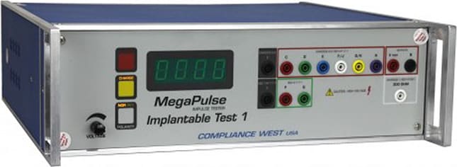 Compliance West Implantable Test 1 - Implantable Surge Tester Damped Sinus 140-380V