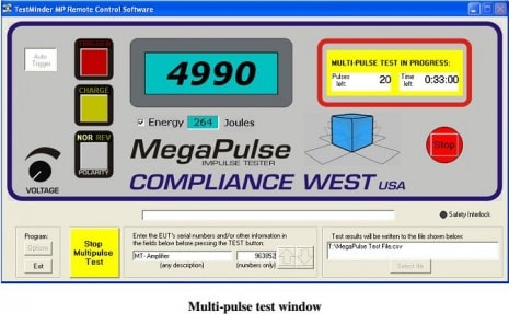 Compliance 00-TMM-PF MegaPulse Defib Surge P