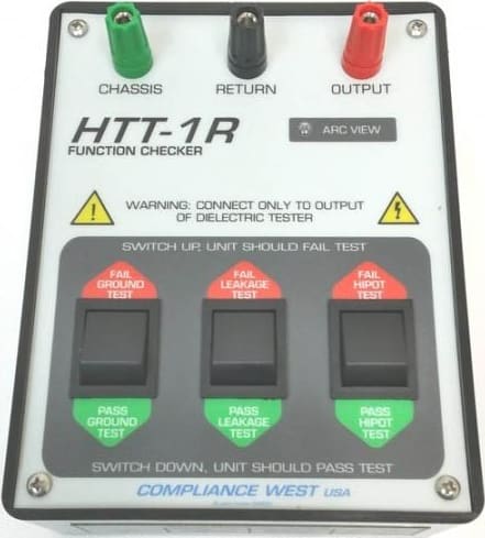 Compliance HTT-1R MedmA Ground Bond Function Checker - MedmA