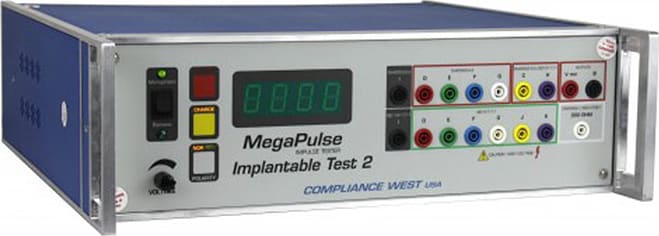 Compliance West Implantable Test 2 - Surge Tester Truncated Exponential Mono- and Biphasic 140-270V