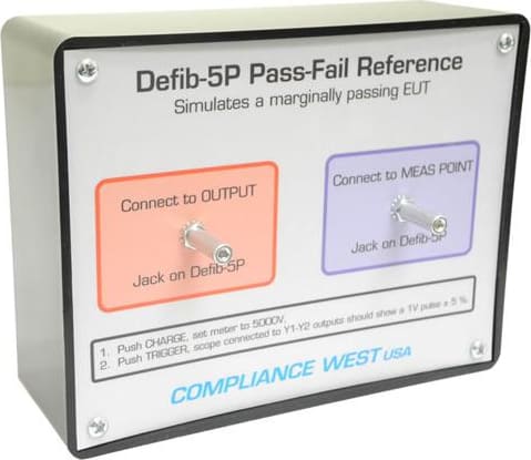 Compliance Defib-5 Pass/Fail Function Checker for Defib-5