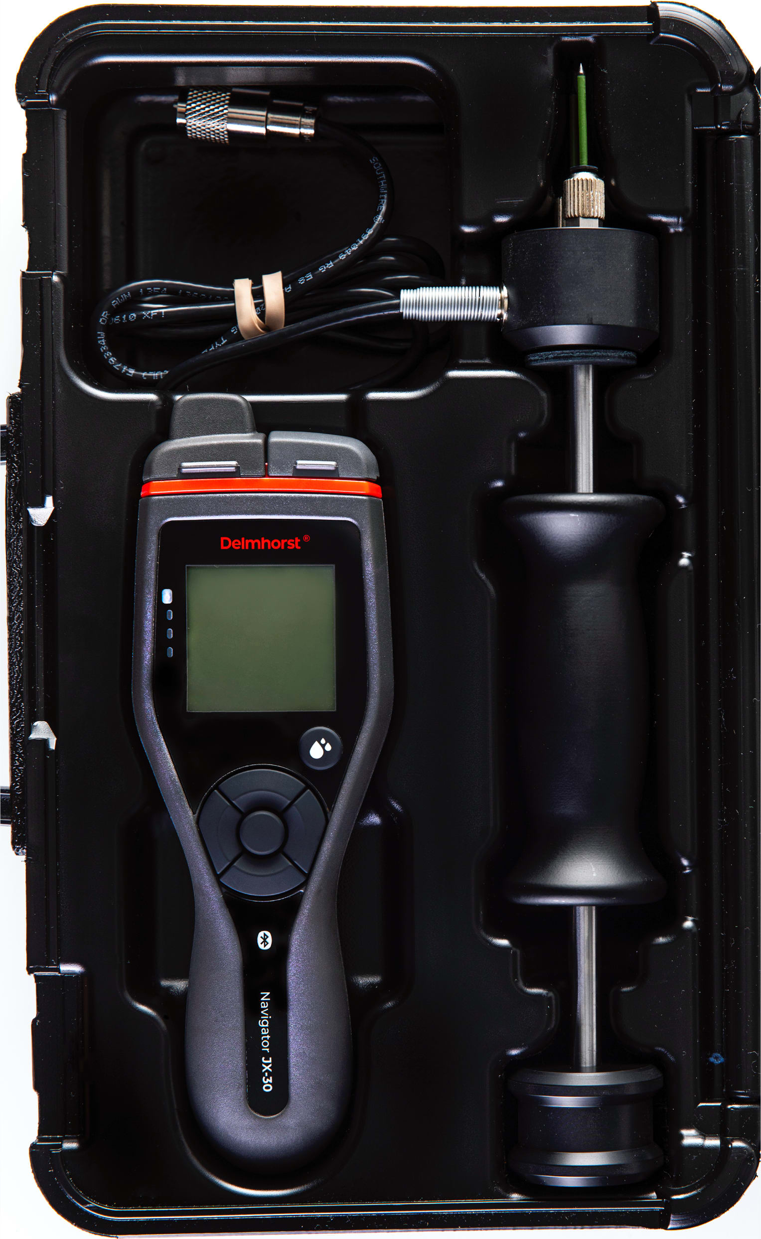 Delmhorst JX-30 FLOORING - JX-30 Flooring Package with 26-ES Electrode and Carry Case
