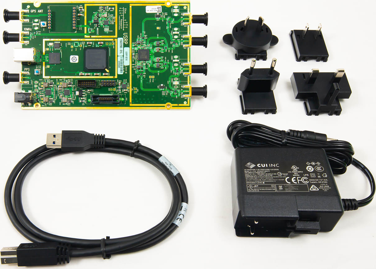 Digilent Ettus USRP B210 ENC Ettus USRP B210: 2x2, 70MHz-6GHz SDR/Cognitive  Radio (Board Only) TechEdu