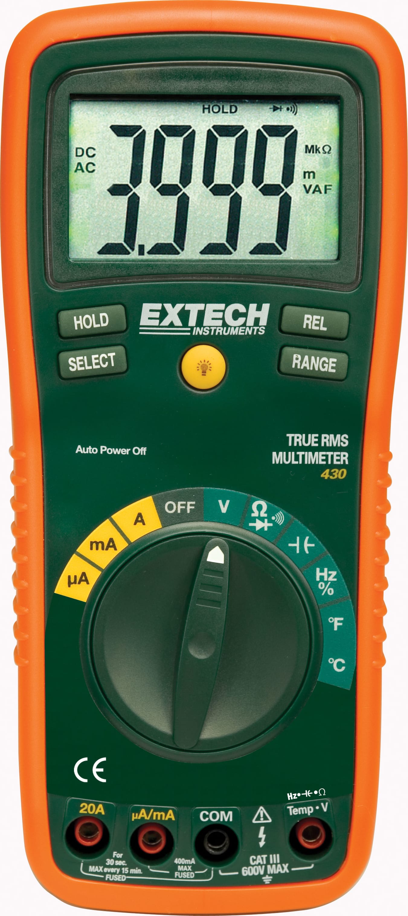 Extech EX430 True RMS Autoranging MultiMeter