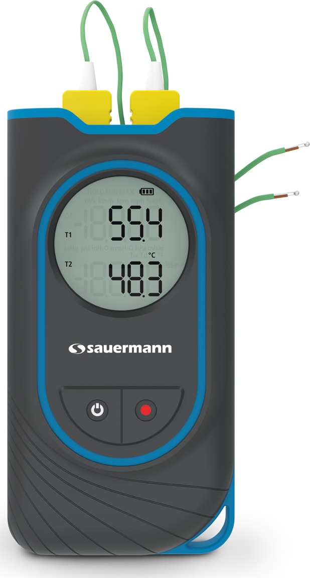 E Instruments Si-TT3 - Dual Input Thermometer K Thermocouple Temperature