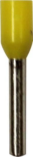 Eclipse Tools 701-023-100 - Insulated Yellow Wire Ferrules, 18 AWG x 16mm, 100 pcs
