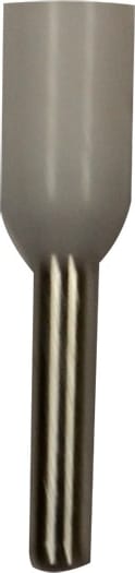 Eclipse Tools 701-029-100 - Insulated White Wire Ferrules, 20 AWG x 12mm, 100 pcs