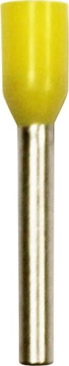 Eclipse Tools 701-032-100 - Insulated Yellow Wire Ferrules, 18 AWG x 18mm, 100 pcs