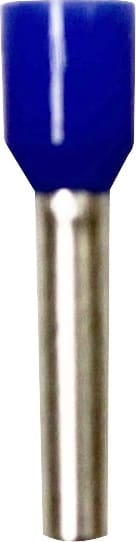 Eclipse Tools 701-034-100 - Insulated Blue Wire Ferrules, 14 AWG x 19mm, 100 pcs