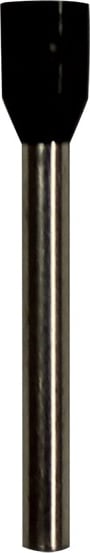 Eclipse Tools 701-101-100 - Insulated Black Wire Ferrules, 16 AWG x 24mm, 100 pcs