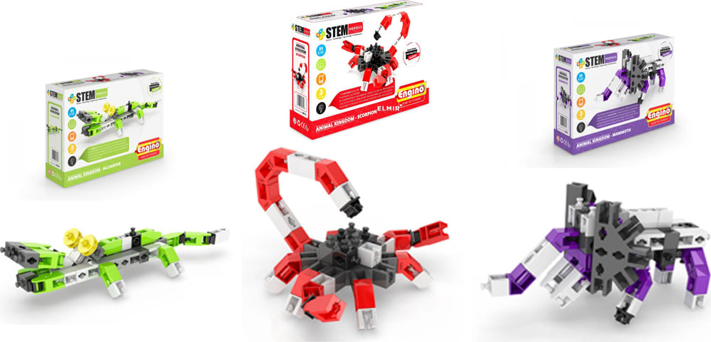 Elenco ENG-SH10 Stem Heroes Animal Kingdom Assortment