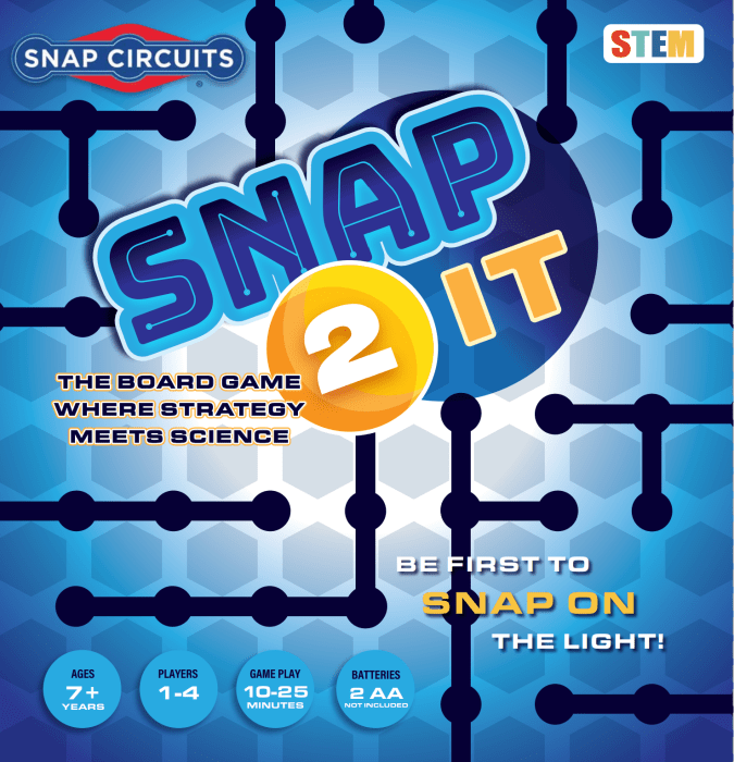 Elenco SCBOARDGAME - Snap Circuits SNAP 2 IT Board Game