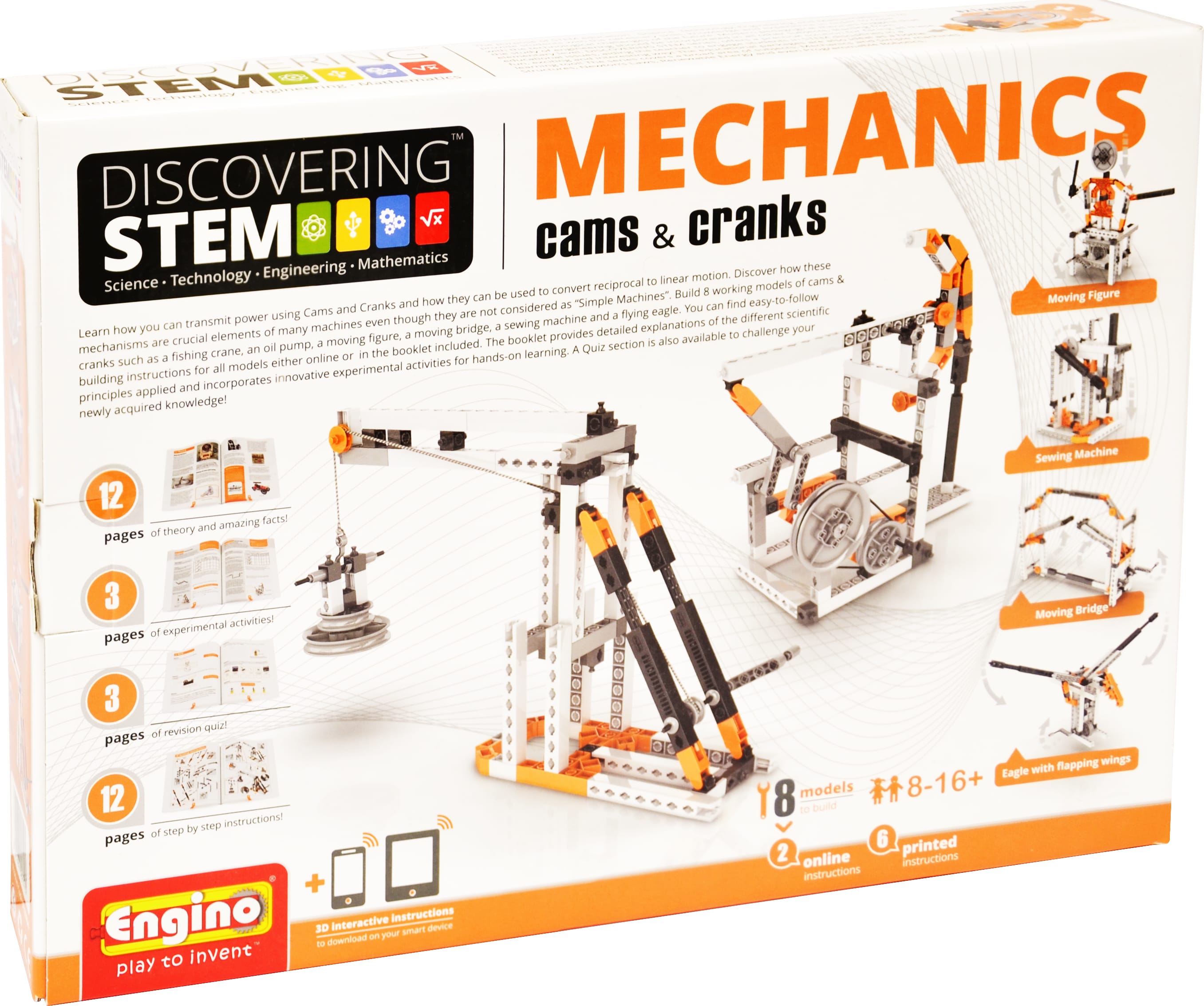 Elenco ENGSTEM04 Stem Mechanics: Cams and Cranks