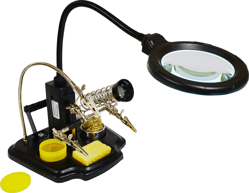Elenco WMSS10Y Super Deluxe Soldering Station with Tools