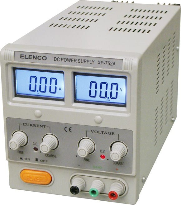 Elenco XP-752A 0-50VDC @ 3A LCD Display