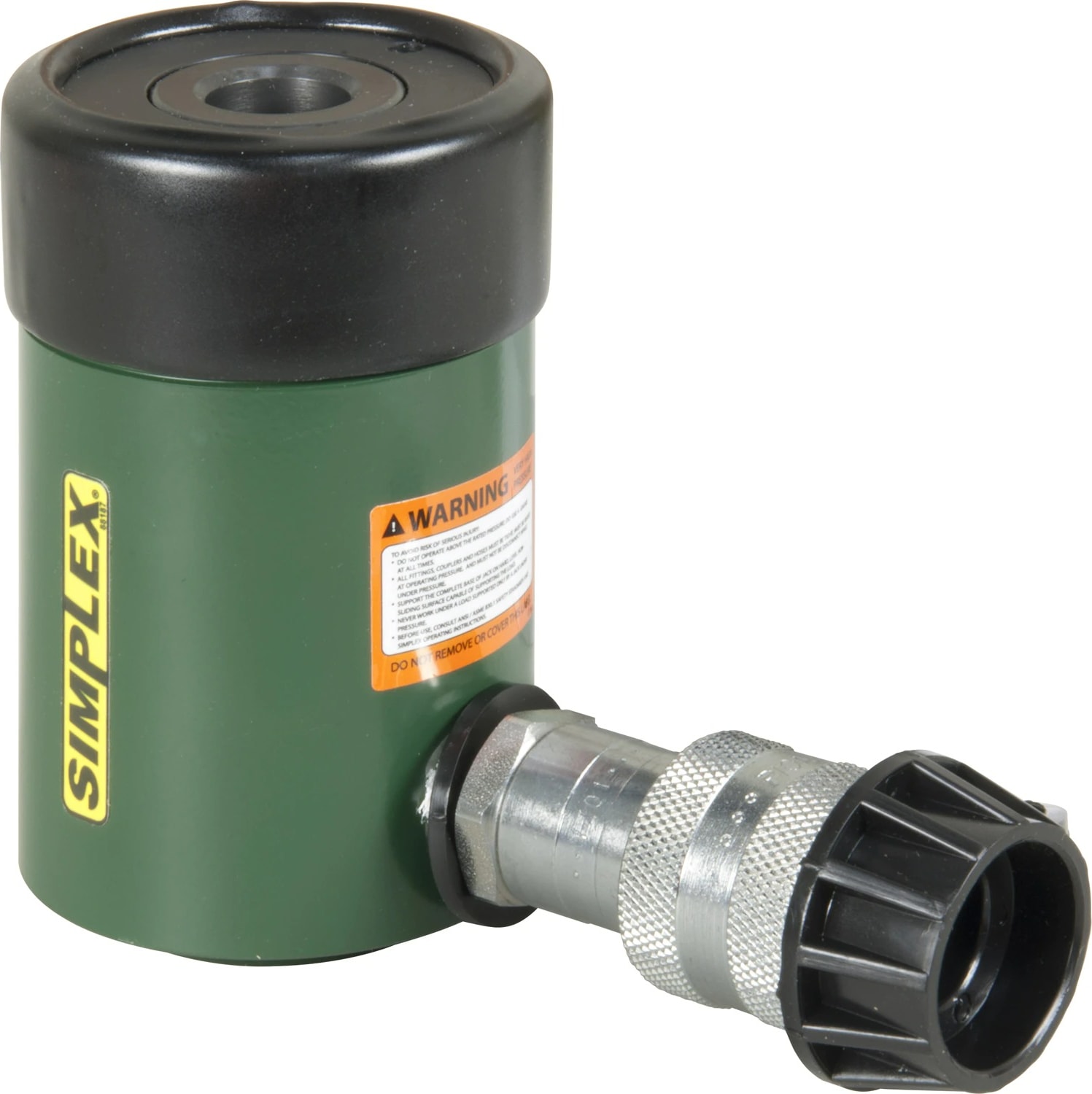 Enerpac RC121A - Center Hole Hydraulic Cylinder, 12 Tons Capacity, 1.63in Stroke