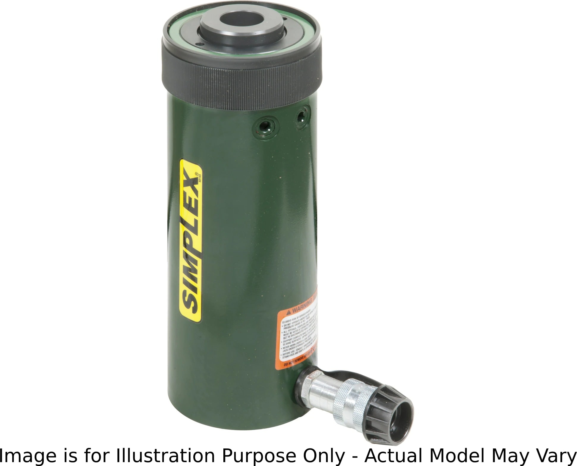 Enerpac RC606A - Center Hole Hydraulic Cylinder, 60 Tons Capacity, 6in Stroke