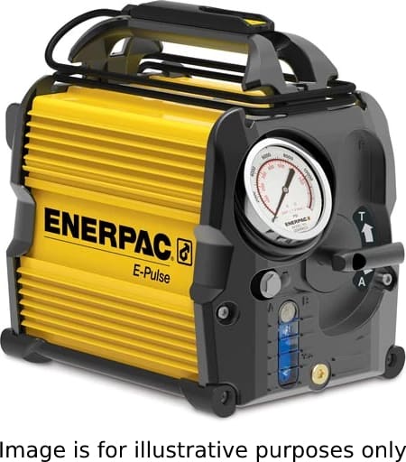 Enerpac E-Pulse Series Electric Hydraulic Pump with Gauge