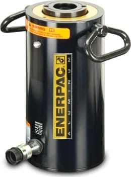 Enerpac RACH Series Hollow Plunger Hydraulic Cylinder, 127.5 Tons Capacity