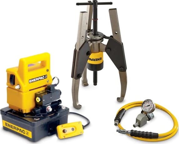 Enerpac GPS36EB - Hydraulic Sync Grip Puller Set with Electric Pump, 115V, 36 Ton