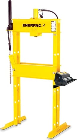 Enerpac IPA2520 - H-Frame Hydraulic Press with RC2514 & XA12, 25 Ton