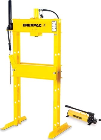 Enerpac IPH2531 - H-Frame Hydraulic Press with RC2514 & P80, 25 Ton