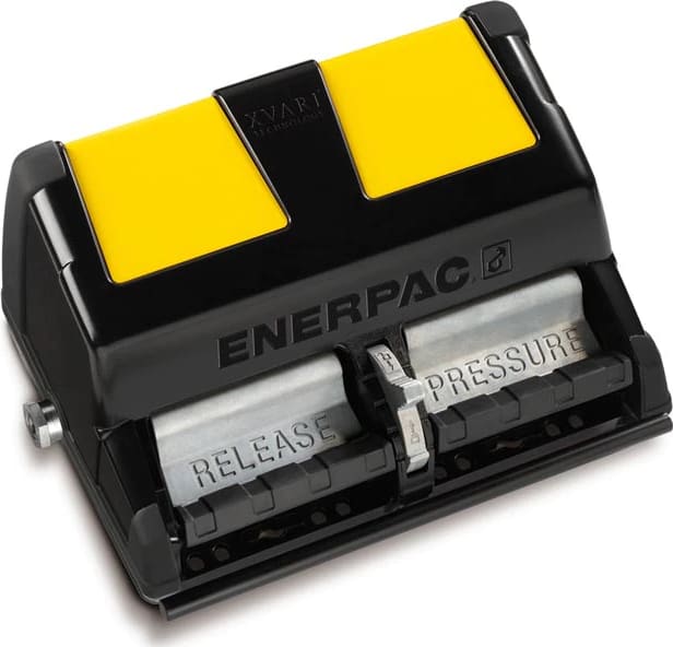 Enerpac XA12 - Air Driven Hydraulic Pump, 3/3 Valve, 122 cu.in Usable Oil