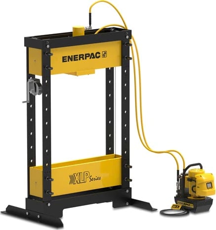 Enerpac XLP5013ZEBU - 50 Tons Workshop Hydraulic Press w/ RR5013 DA Cylinder & ZE4408SB Pump