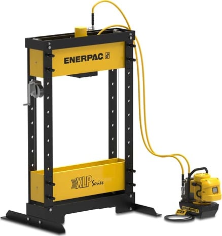 Enerpac XLP5013ZEIU - 50 Tons Workshop Hydraulic Press w/ RR5013 DA Cylinder & ZE4408SI Pump