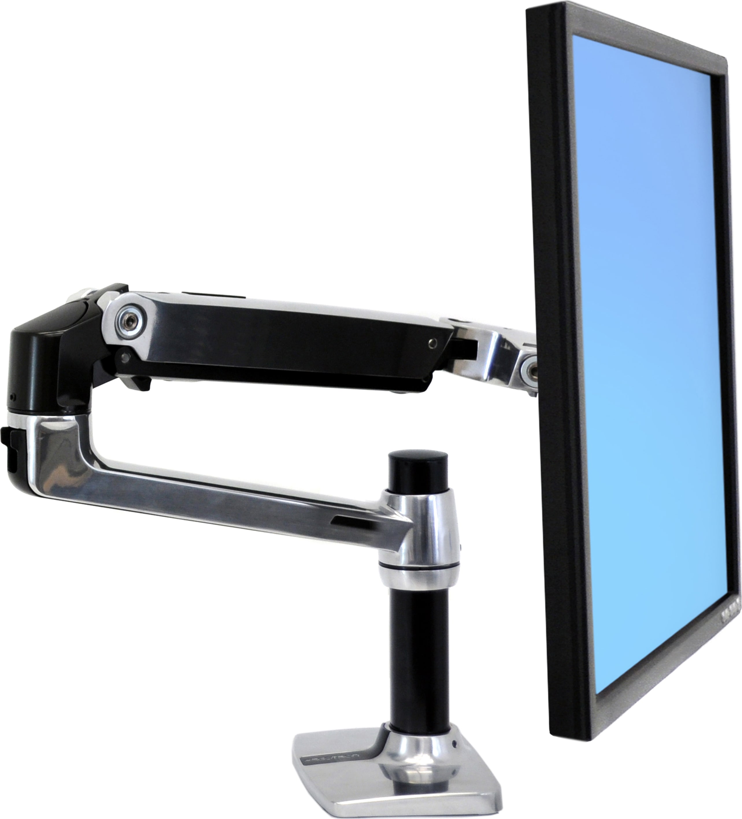 Ergotron LX Desk Monitor Arm with Low-Profile Clamp 45-626-224