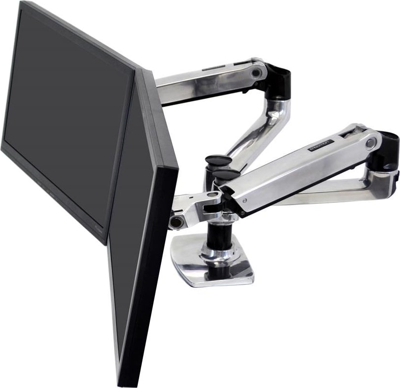 Ergotron 45-245-026 - LX Desk Monitor Arm for Two Side-by-Side