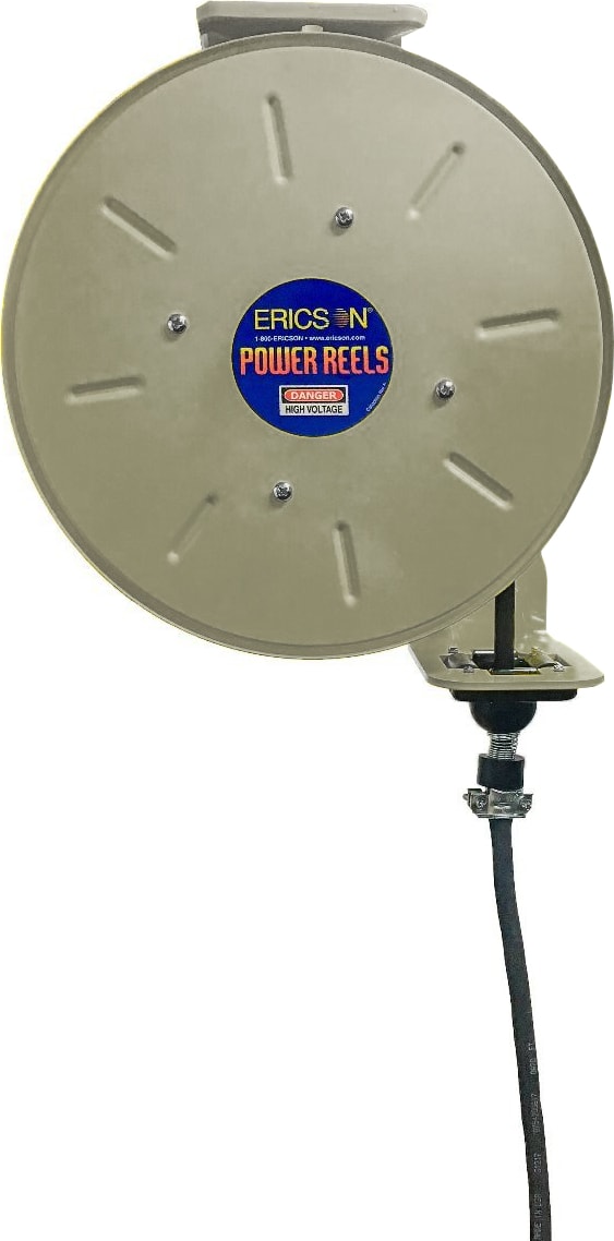 Ericson 4123-50 WHITE - Reel industrial grade, Retractable 50ft