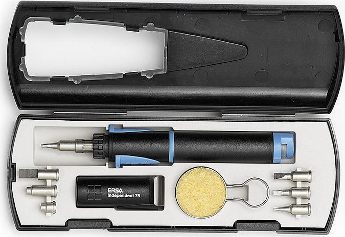 Ersa INDEPENDENT 75 PROFI SET - Gas Soldering Iron with Accessories