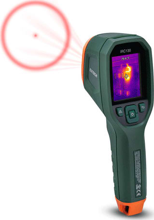 Extech IRC130 Thermal Imager IR Thermometer with MSX