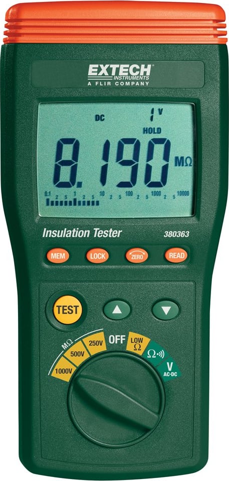 Extech 380363 Digital High Voltage Insulation Tester