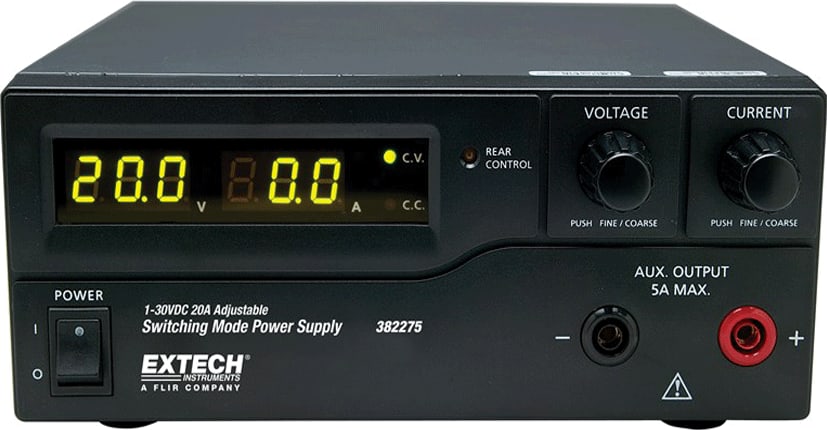 Extech 382275 600W Switching Mode DC Power Supply (120V)