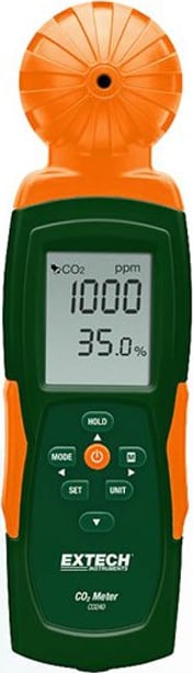 Extech CO240 Indoor Air Quality, Carbon Dioxide (CO2) Meter