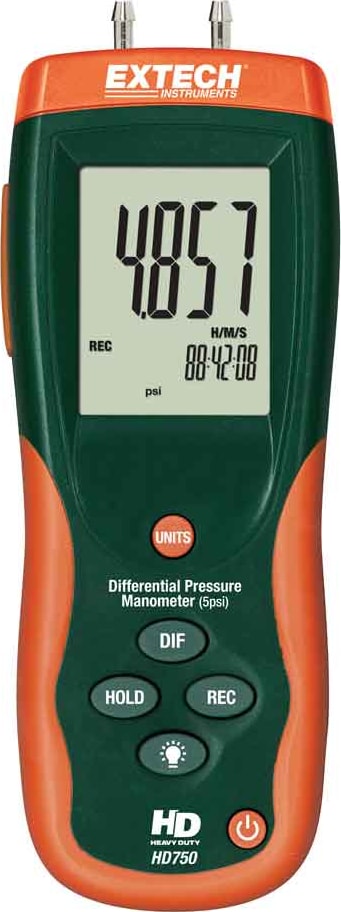 Extech HD750 Differential Pressure Manometer