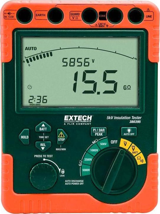 Extech 380395 High Voltage Digital Insulation Tester (110V)