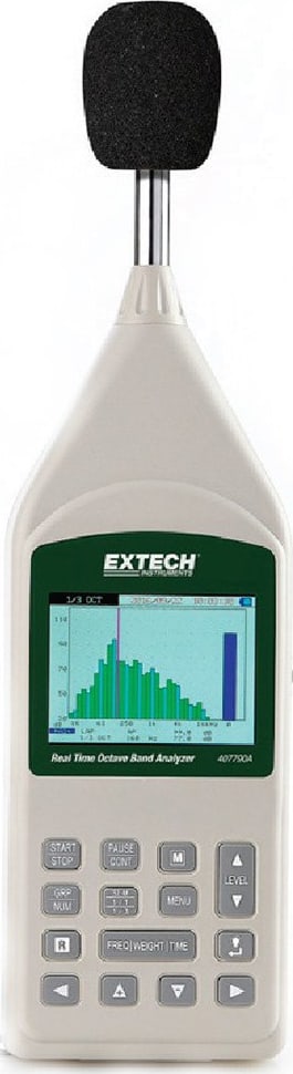 Extech 407790A Real Time Octave Band Analyzer