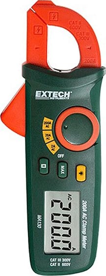 Extech MA130 Mini 200A AC Clamp Meter