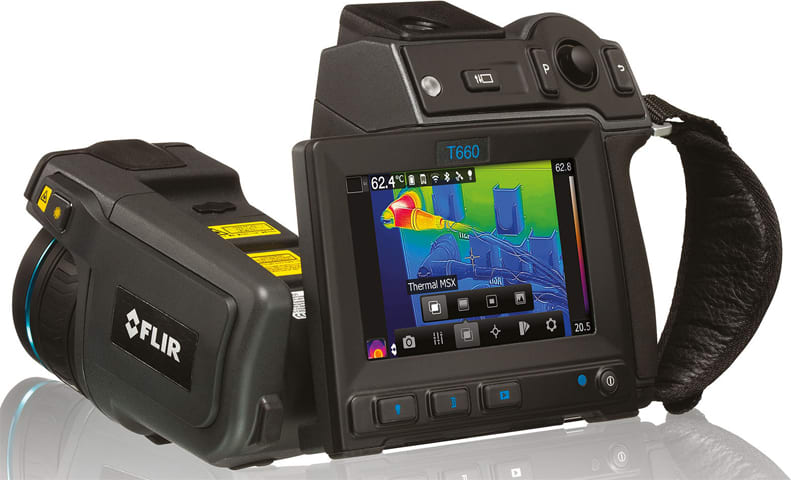 FLIR T660 Infrared Camera 640 x 480 Resolution/30Hz with UltraMax and 15 Degree Lens