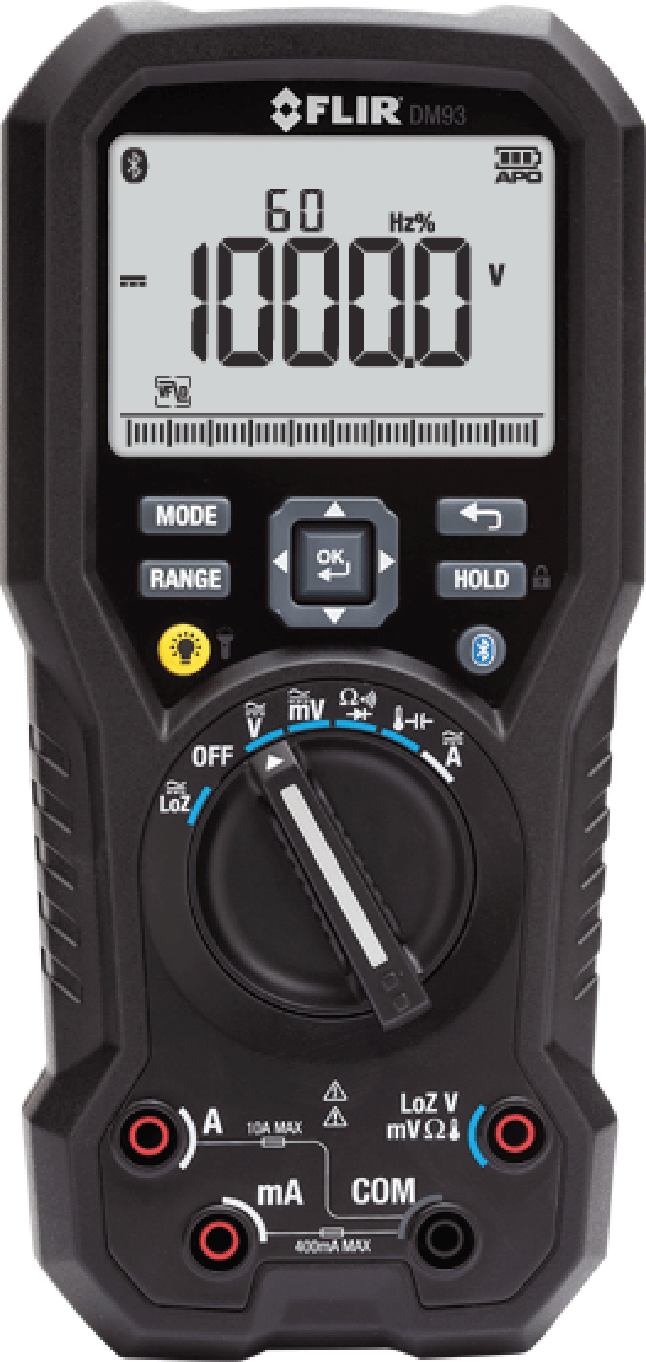 FLIR_DM93-NIST_High_Accuracy_DMM_With_VFD_Mode_With_NIST_Main_View