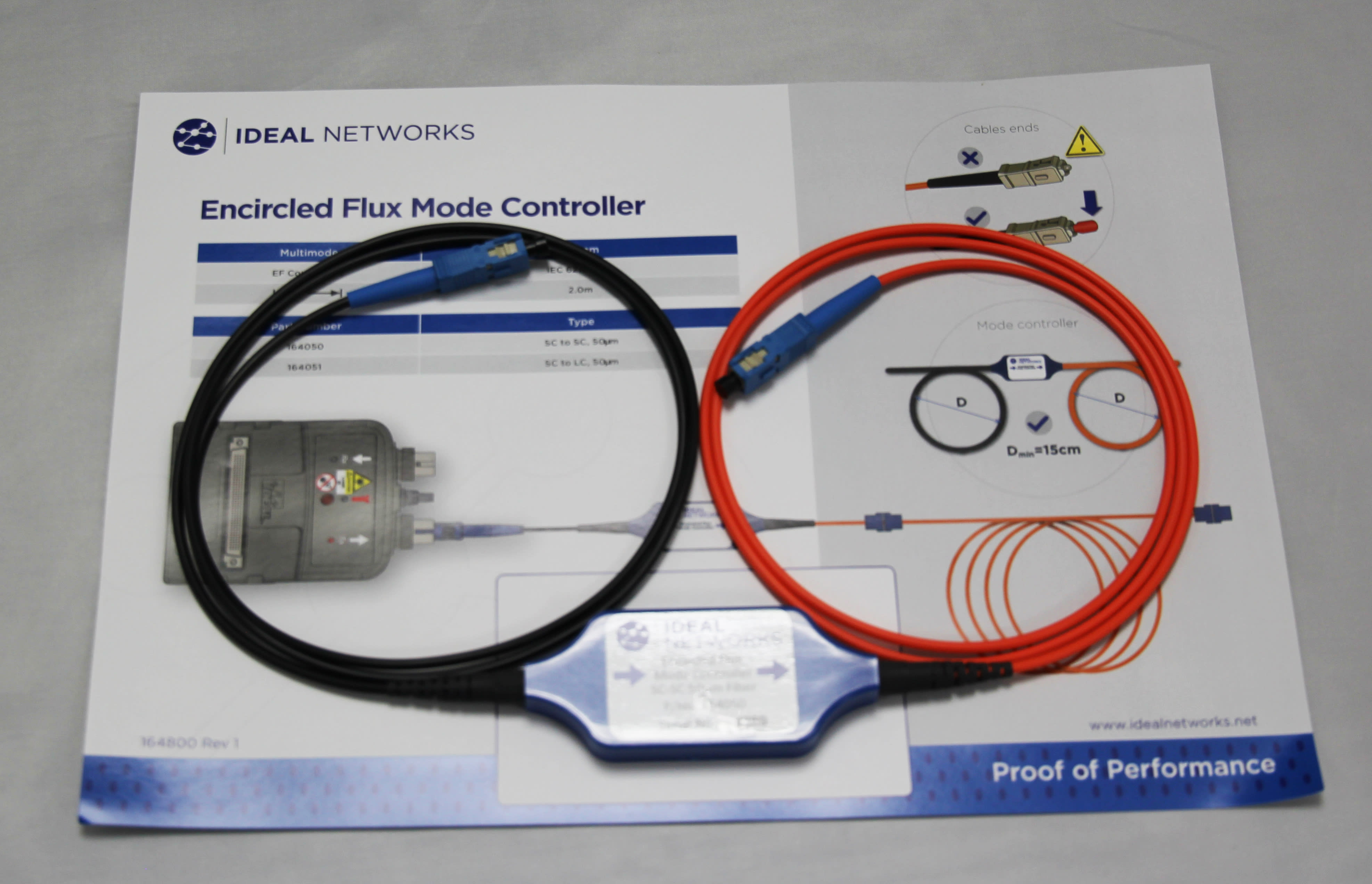 TREND Networks R164050 FiberTEK III - Encircled Flux Cable SC - SC